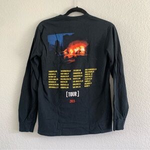 RARE The Weeknd x Travis Scott 2015 Madness Tour Black Long Sleeved T Shirt